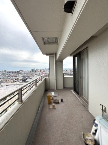 ライオンズ一宮ブライトマークスのバルコニー