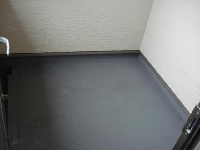 菊池郡大津町大字森のアパートのバルコニー|北側ベランダ