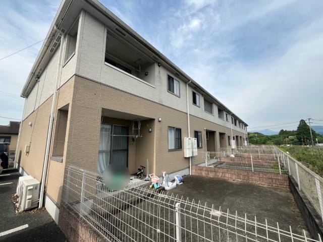 菊池郡大津町大字森のアパートの展望|外観写真（昼）