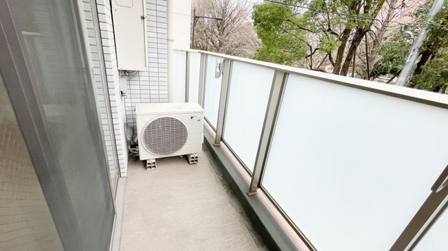 【バルコニー】オークルーム日本橋浜町
