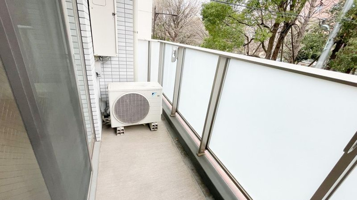 【バルコニー】オークルーム日本橋浜町 