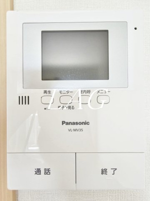 【セキュリティ】 | F・Pクレストクワットロ | モニター付きインターフォンです。（同仕様です）