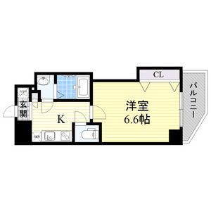 ラグゼ都島北通Ⅰの間取り