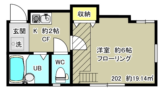 フォレストイン阿佐谷の間取り