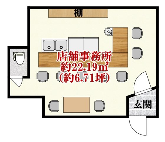 サンシャイン八尾の間取り