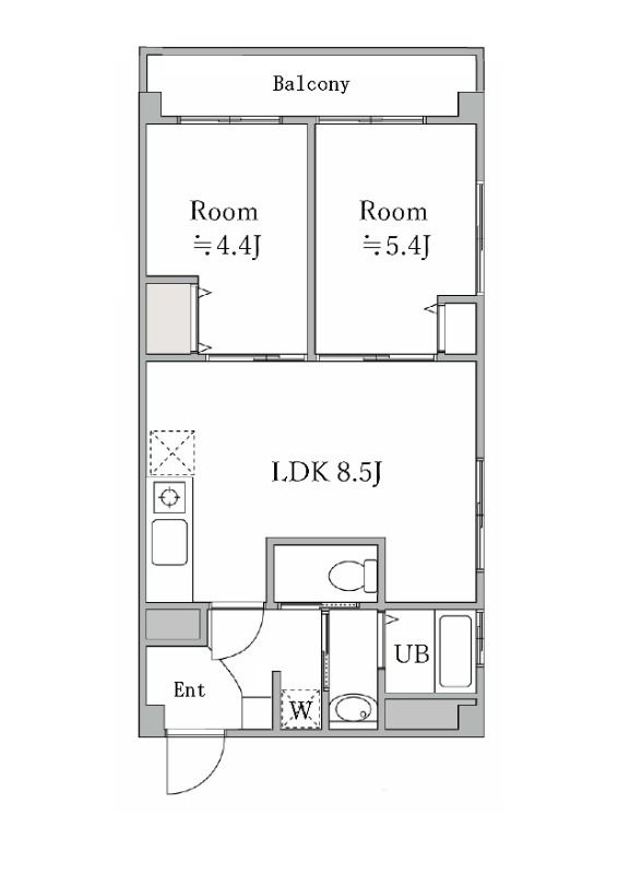 Ｂａｓｅ（Ｅ－１４７）の間取り