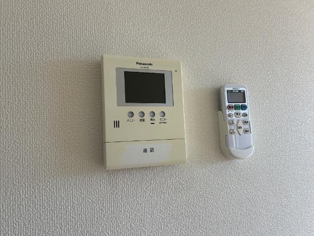 合志市須屋のアパートのセキュリティ|カメラ付インターホン