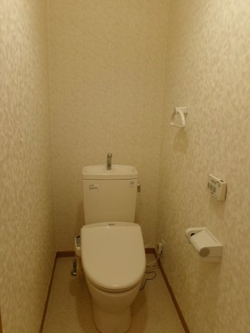 水田地所貸家のトイレ