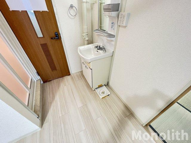 泉北桃山台１丁５号棟の洗面所