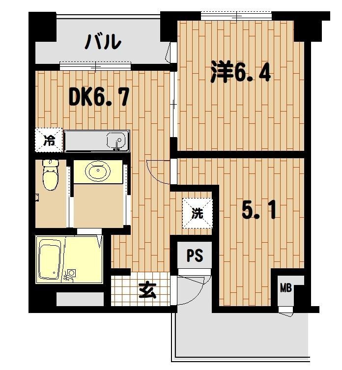 金成ビルの間取り