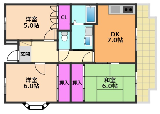 【間取り】 | リオラムール