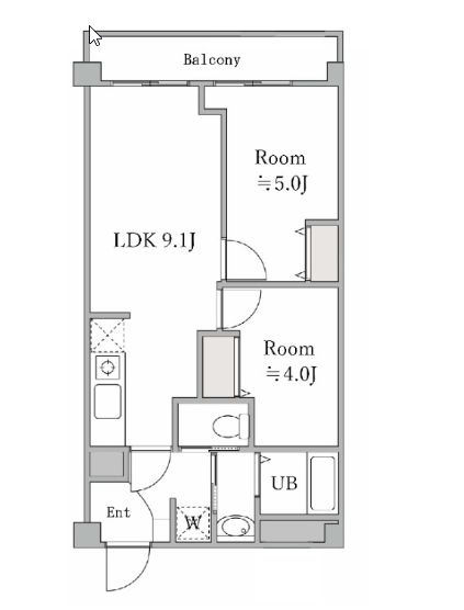 Ｂａｓｅ（Ｅ－１４７）の間取り