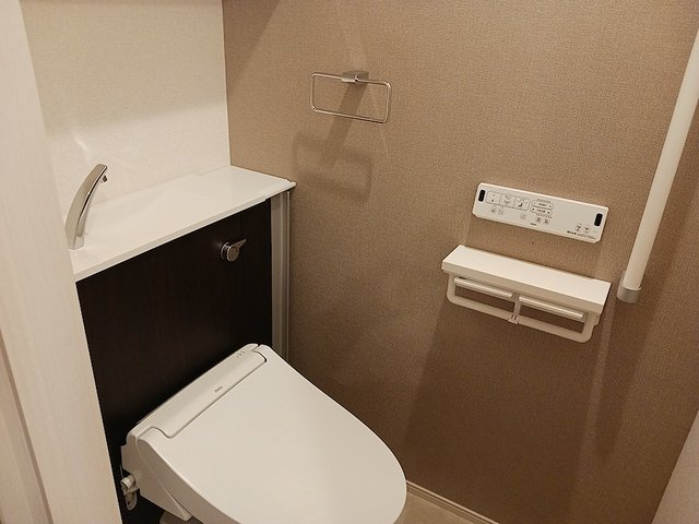 フィオーレ　エムのトイレ|トイレもきれいです