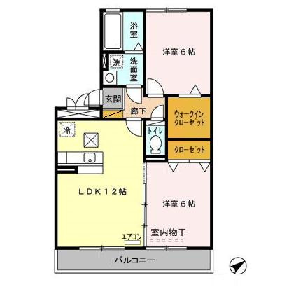 ヴァン・ボヌールの間取り