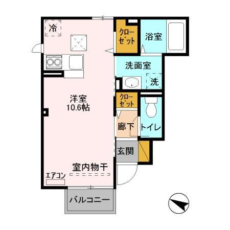 バイアンツリー もりやの間取り