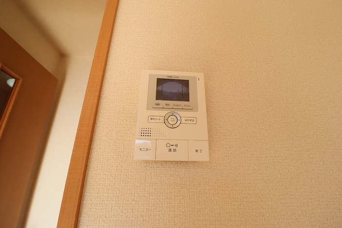 アークグレイスのセキュリティ|カラーモニター付インターホン（録画機能付）
