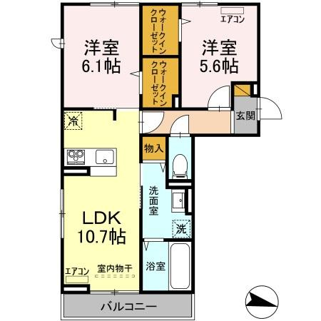 Kroneの間取り