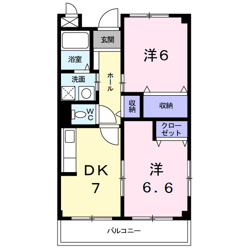 アゼリア南新木の間取り|間取図