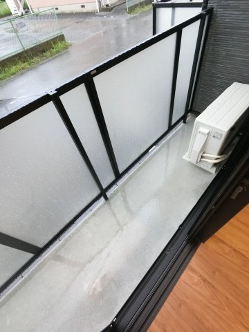 LUNIGHT都賀のバルコニー