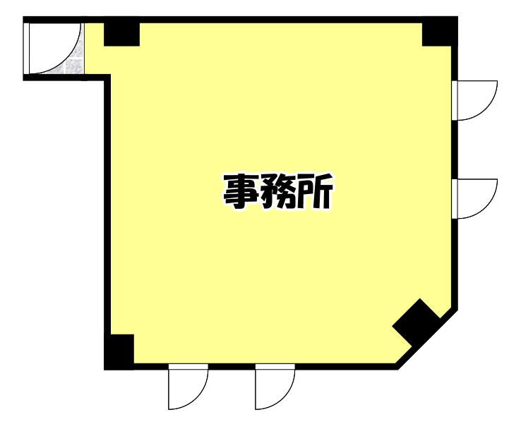 ノース四ツ橋ビルの間取り