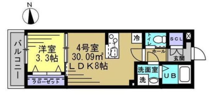 ルミエールの間取り