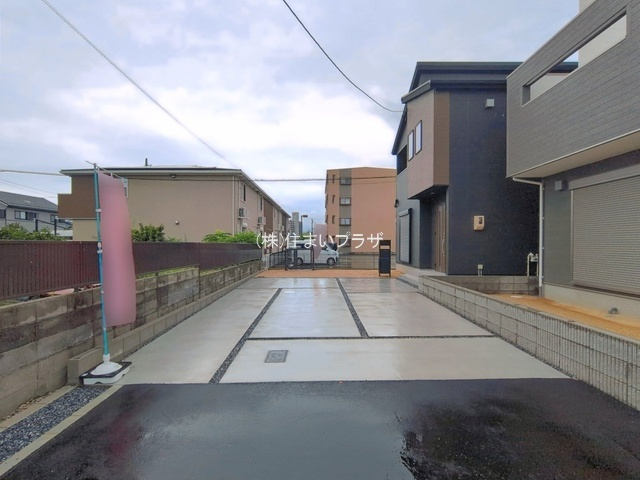 仲介手数料無料）一宮市今伊勢町馬寄０１期　３号棟の前面道路含む現地写真|前面道路含む現地写真です