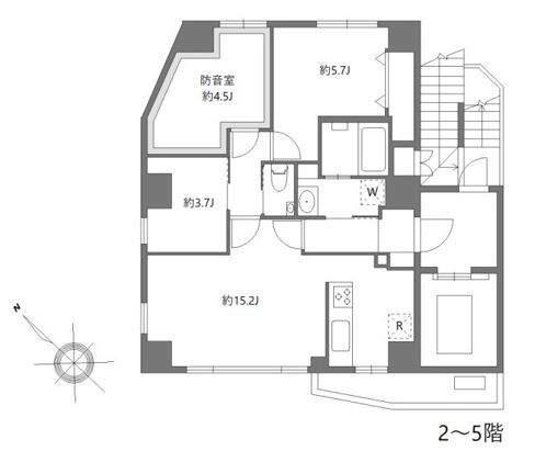 【間取り】 | ラチューン文京小石川 | 67.90㎡3LDK