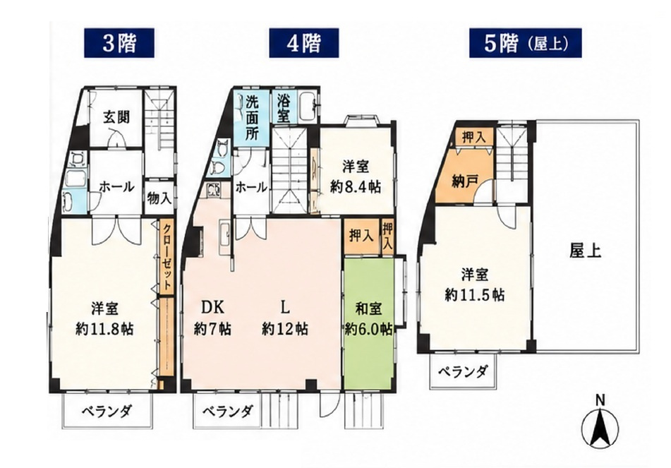 ブランネージュの間取り