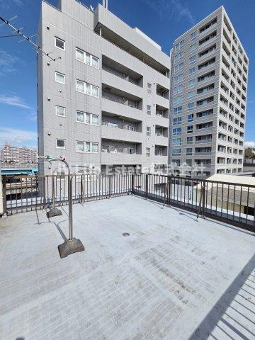 ブランネージュのバルコニー