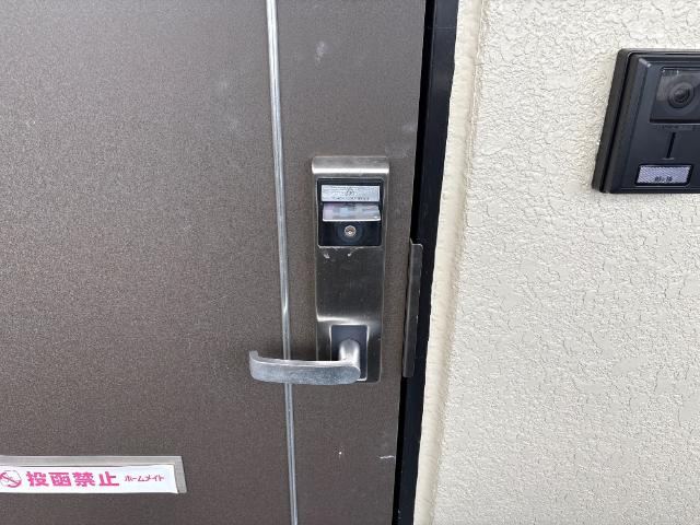 合志市須屋のアパートの内装|セキュリティ