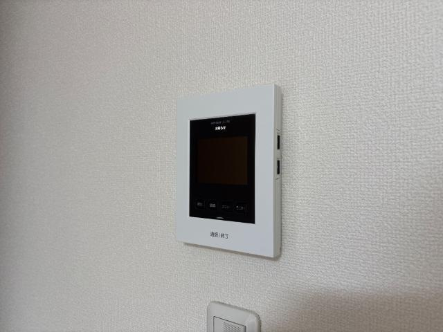 合志市須屋のアパートのセキュリティ|カメラ付インターホン