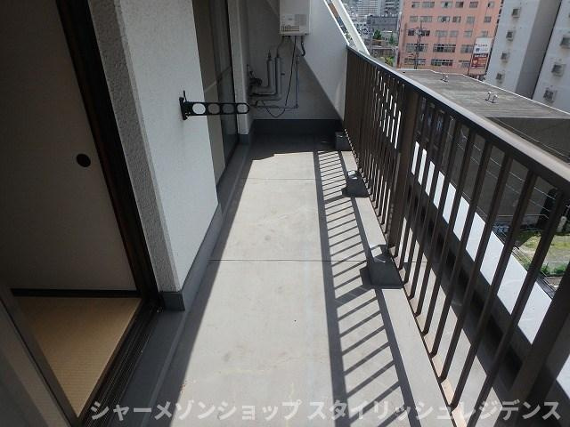 砂津ハイツのバルコニー
