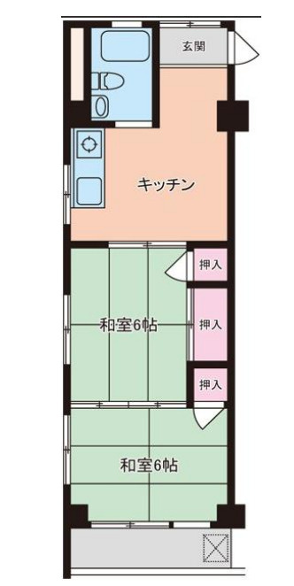サンハイムの間取り