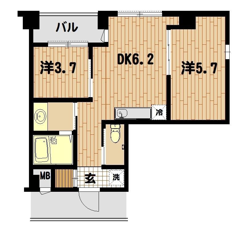 金成ビルの間取り