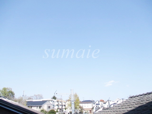 第３ヒルズハウスの展望|バルコニーからの景色です。