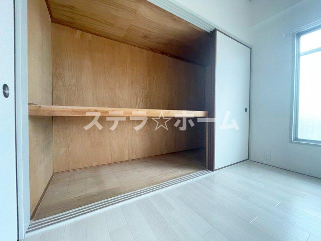ローズコーポニュー江口ⅡA棟の収納|収納豊富です