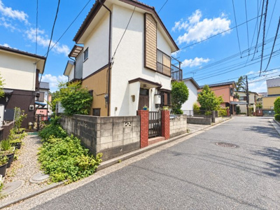 【前面道路含む現地写真】 | ◆瀬谷区宮沢2丁目　建築条件なし売地◆ | ◆前面道路も幅員があり車の運転も安心！前面道路は閑静な住宅地。車通りの少ない道路です。お子様にも安心です。