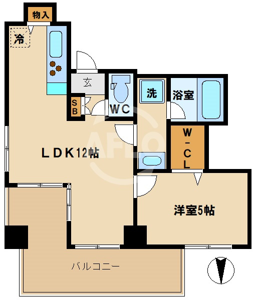 ラヴィベール上町台の間取り|ラヴィベール上町台　間取り