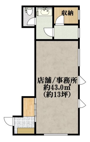 野田2丁目店舗・事務所の間取り