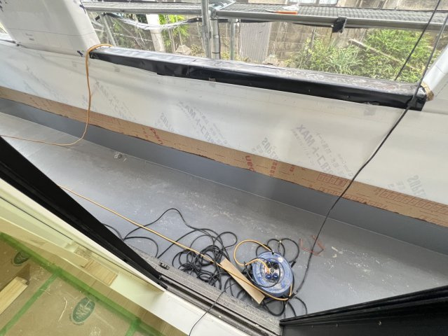 HOKURASU　MAISON小若江のバルコニー