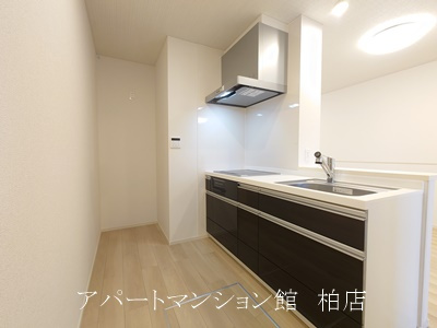 ジェルメ柏Ａ棟のキッチン