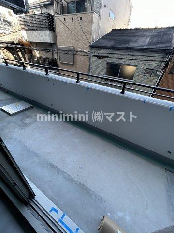 大阪市西区九条２丁目の賃貸マンションのバルコニー