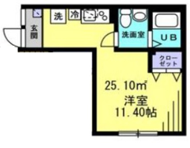 alcasa東大井の間取り|間取りです。