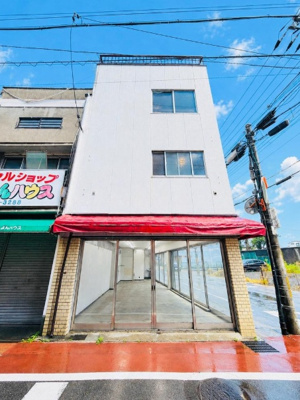 【外観】 | 山科区四ノ宮岩久保町　中古店舗付き住宅
