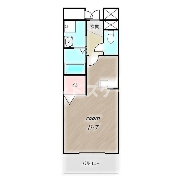 プラティークの間取り|高崎、前橋のお部屋探しはエンドスケープまで！お客様の理想お聞かせ下さい♪