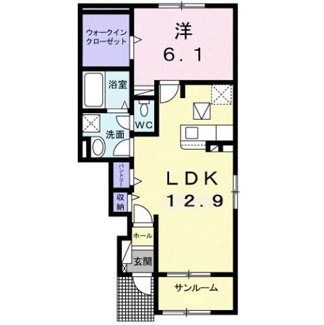 【間取り】 | フォンテーヌ　Ⅱ