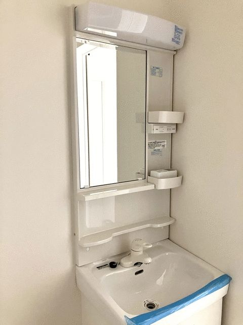 プレモリー長町南A棟の洗面所