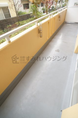 牡丹園壱番館のバルコニー|参考、同建物・同間取りの号室