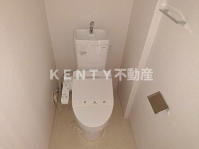 【トイレ】 | ナカイチビルディング | 清潔感のあるトイレです