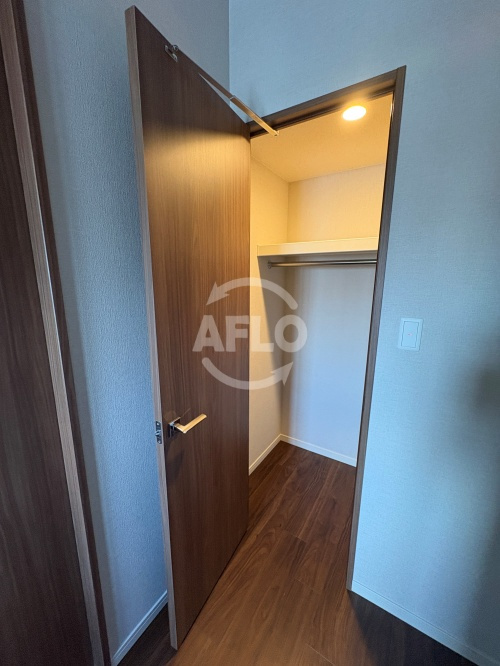 S-RESIDENCE阿波座chiaroの収納|S-RESIDENCE阿波座chiaro　クローゼット